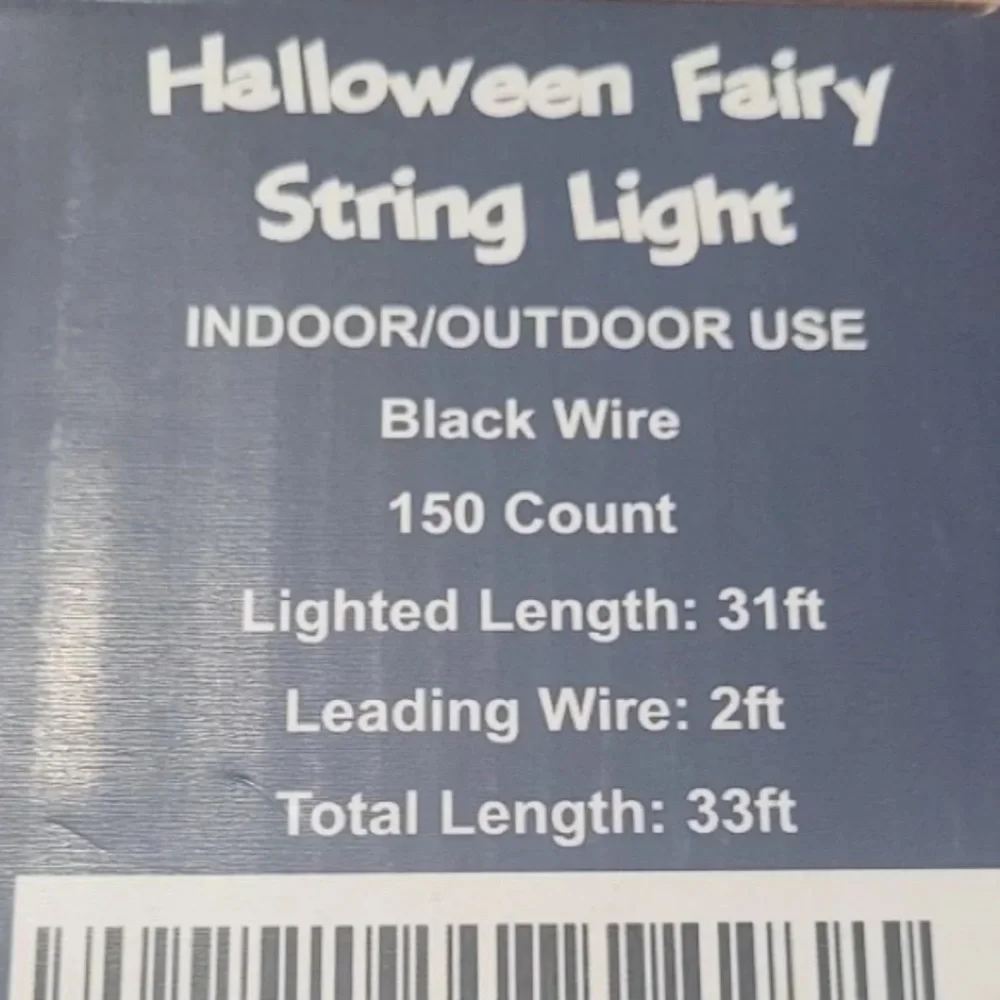 Fairy String Light 150 Count- Purple NEW IN BOX